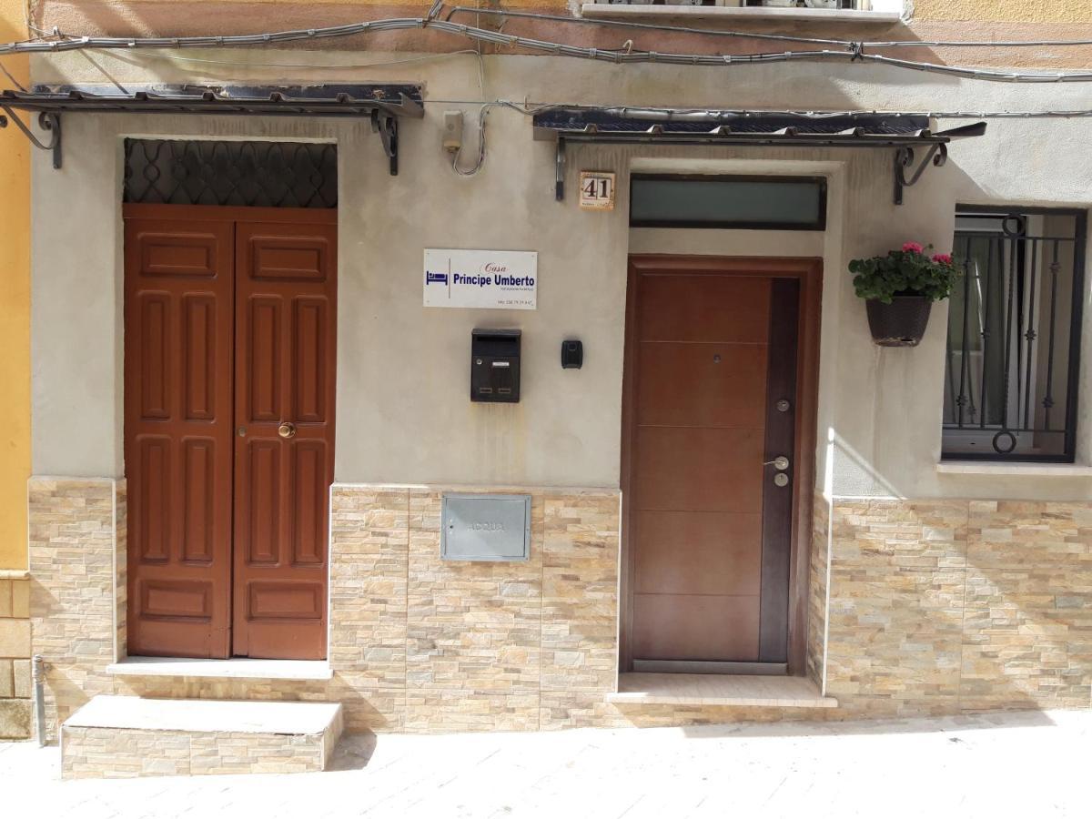 Casa Principe Umberto Apartment Mazzarino Luaran gambar